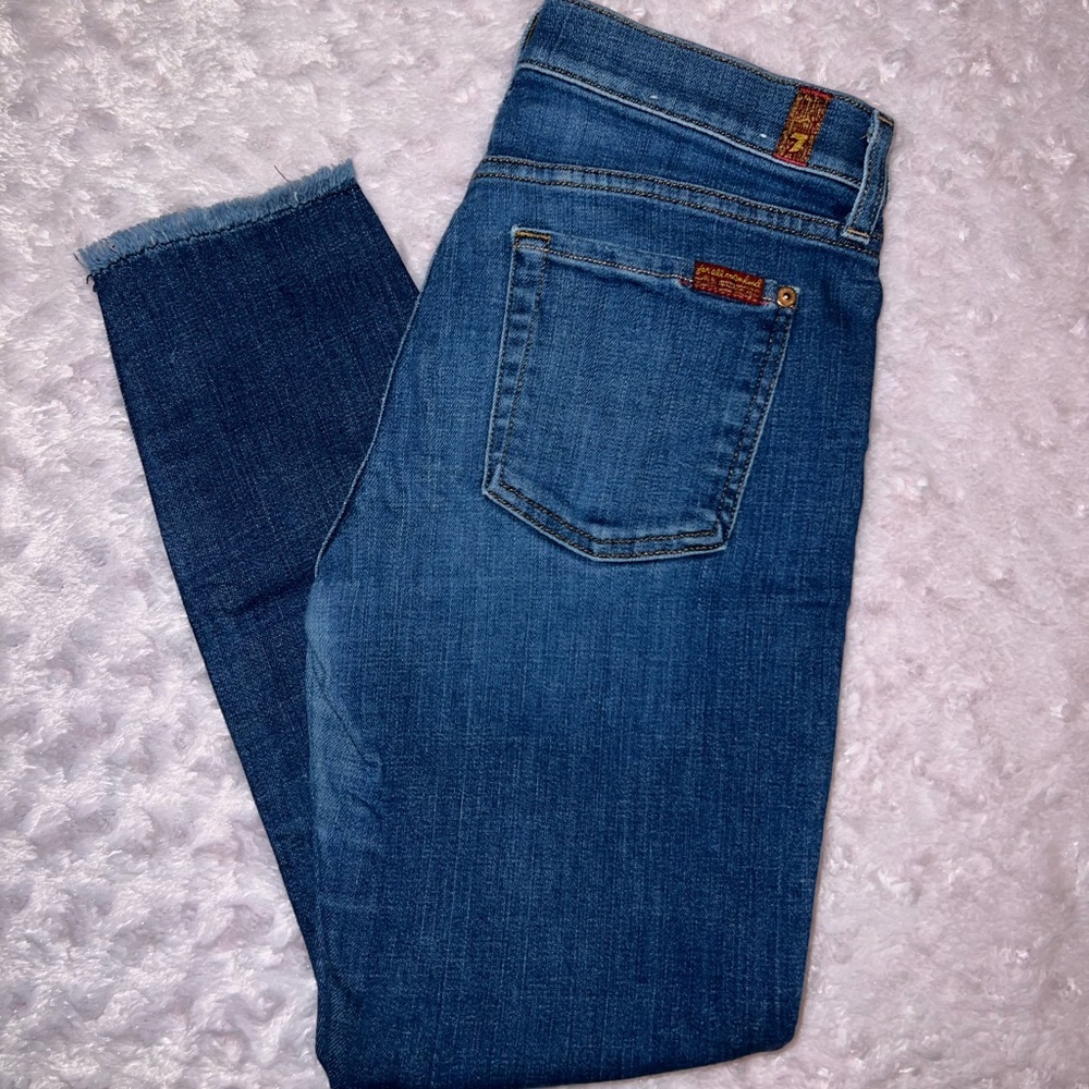 7 For All Mankind skinny jeans